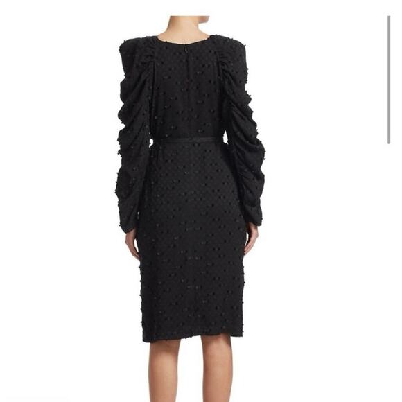 Rachel Comey WHIFF BLACK MIDI DRESS SIZE size 0 - Picture 2 of 10